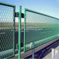 Diamond Metal Fence Powder Coated Diamond Expanded Metal Mesh Fence Factory